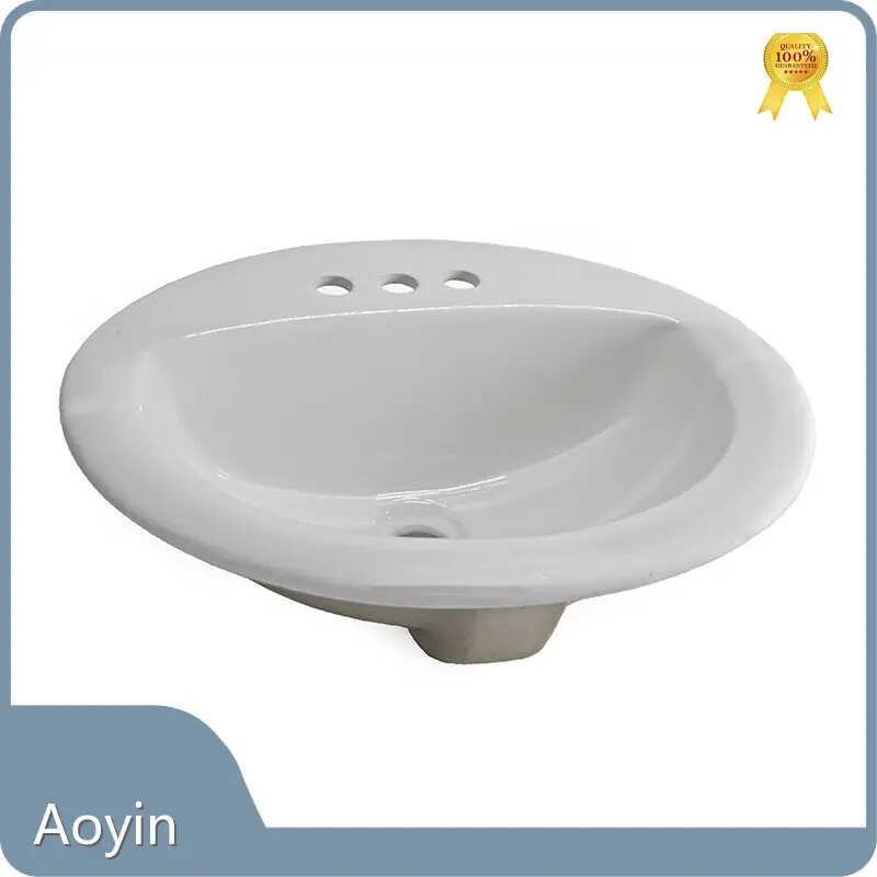 Fast Delivery Drop in Vanity Sink 8-1/4'' by 1