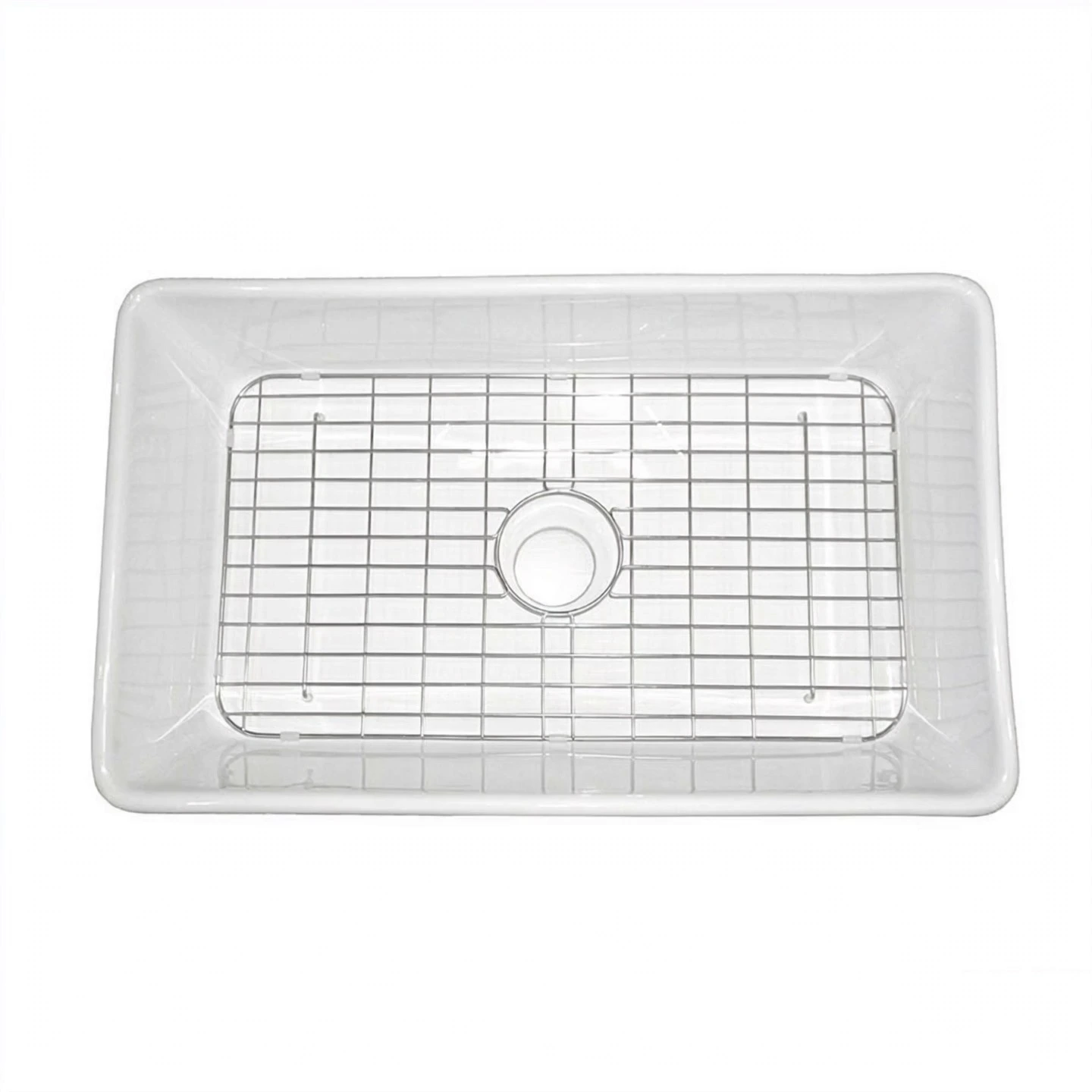 White ceramic sink with apron edge is a classic and versatile kitchen style 1