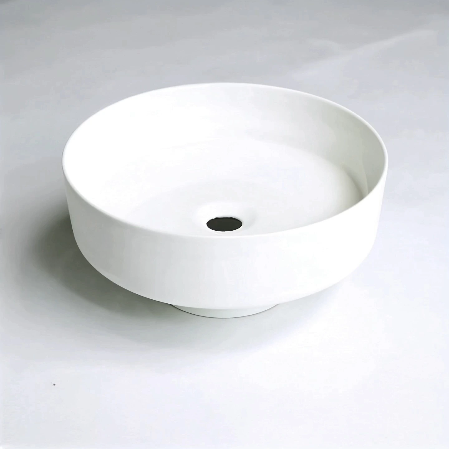 Countertop round ceramic art sink bathroom vanity to match different bathroom designs 1