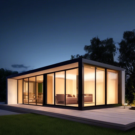 Sustainable Modern Prefab House 1