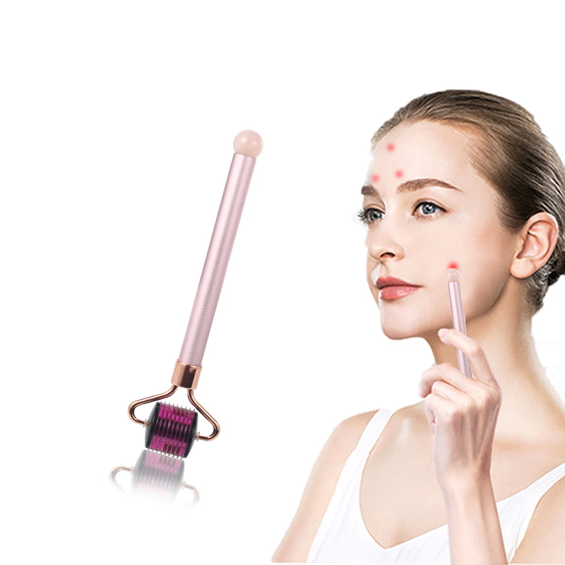 Roller needle Yingshang custom beauty skin care tools germanium face roller 1