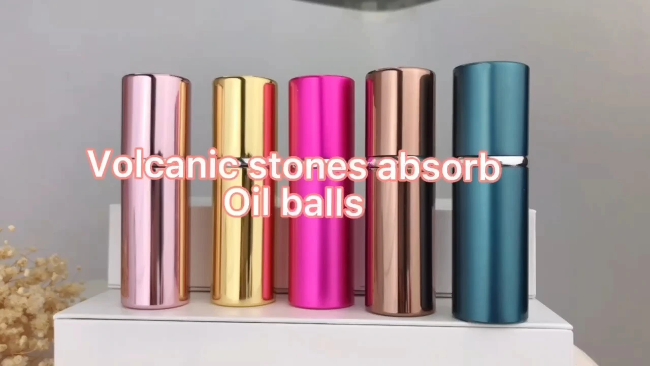 Volcanic oil absorbingball  oil absorbing roller  skin care tools volcanic roller Yingshang custom 1