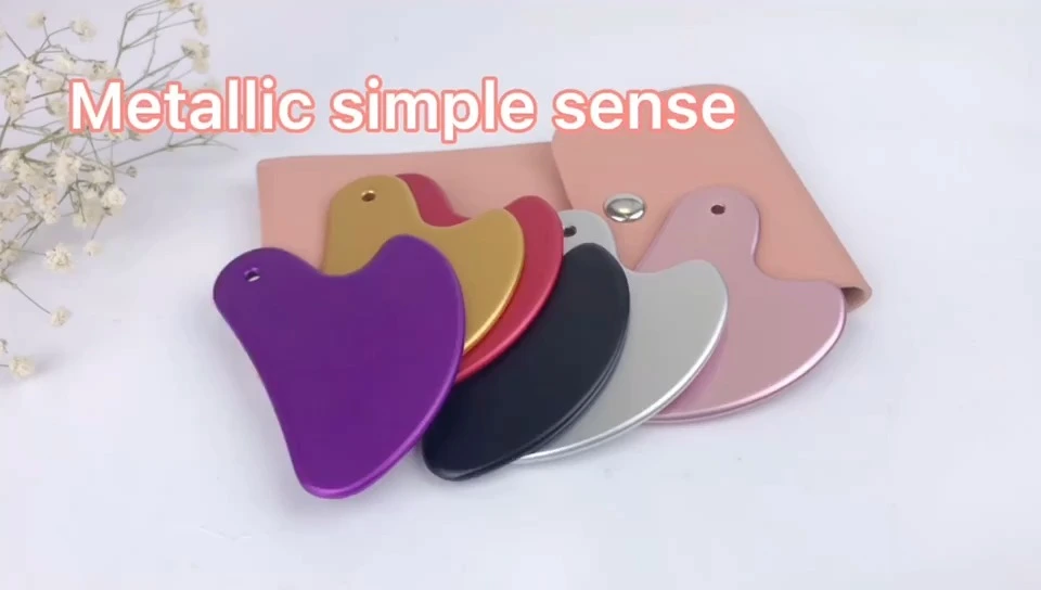 Aluminum alloy scraping board gua sha tool gua sha massager Yingshang oem odm 1