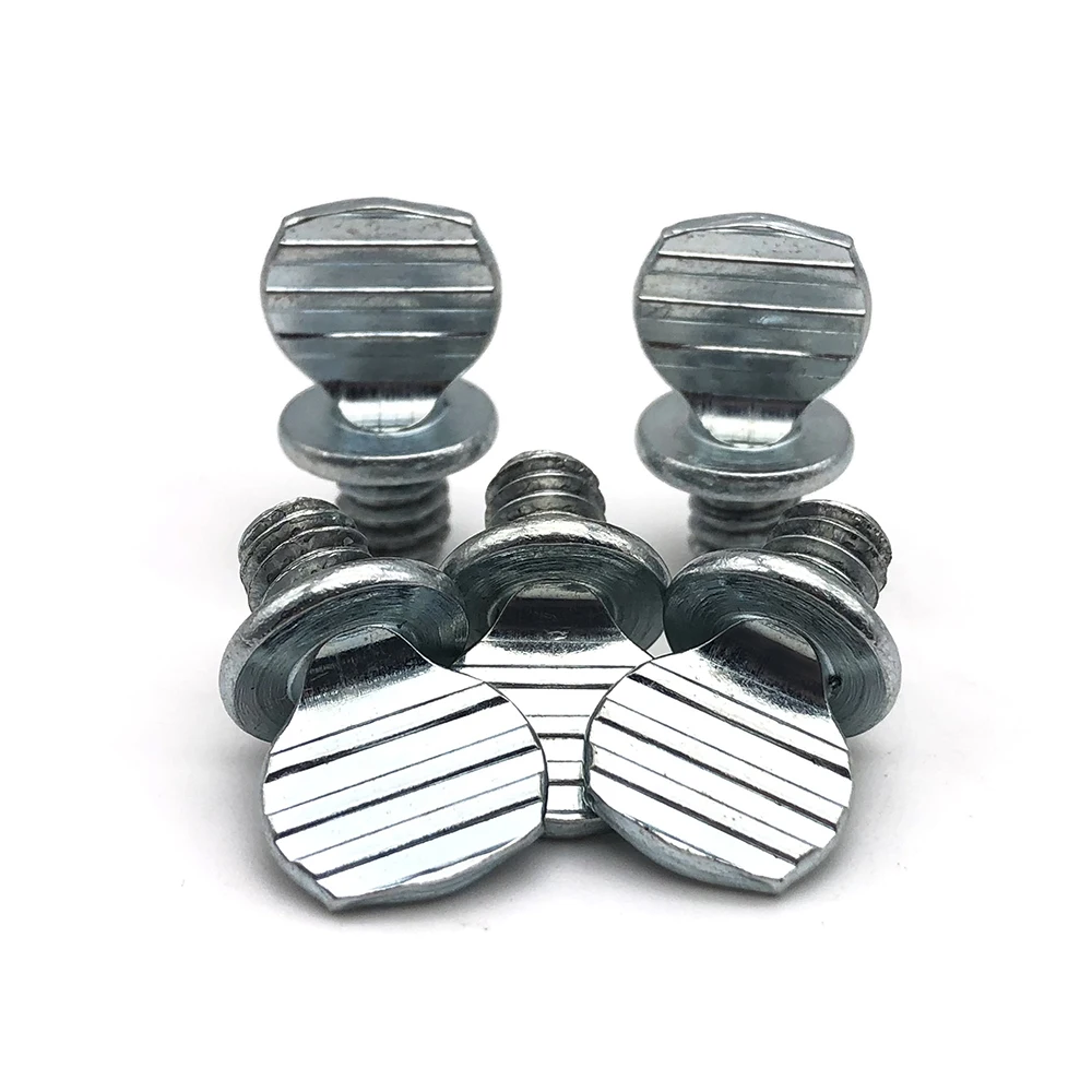 Tornillo de pulgar principal moleteado de latón de torneado de las piezas que muelen del CNC 10