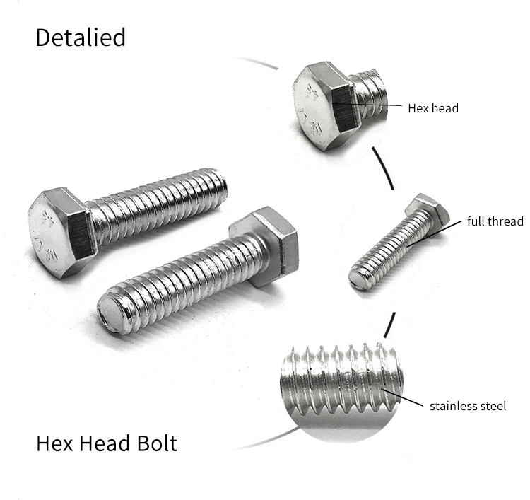 Astm bolt good quality hex bolt with nut washers 6