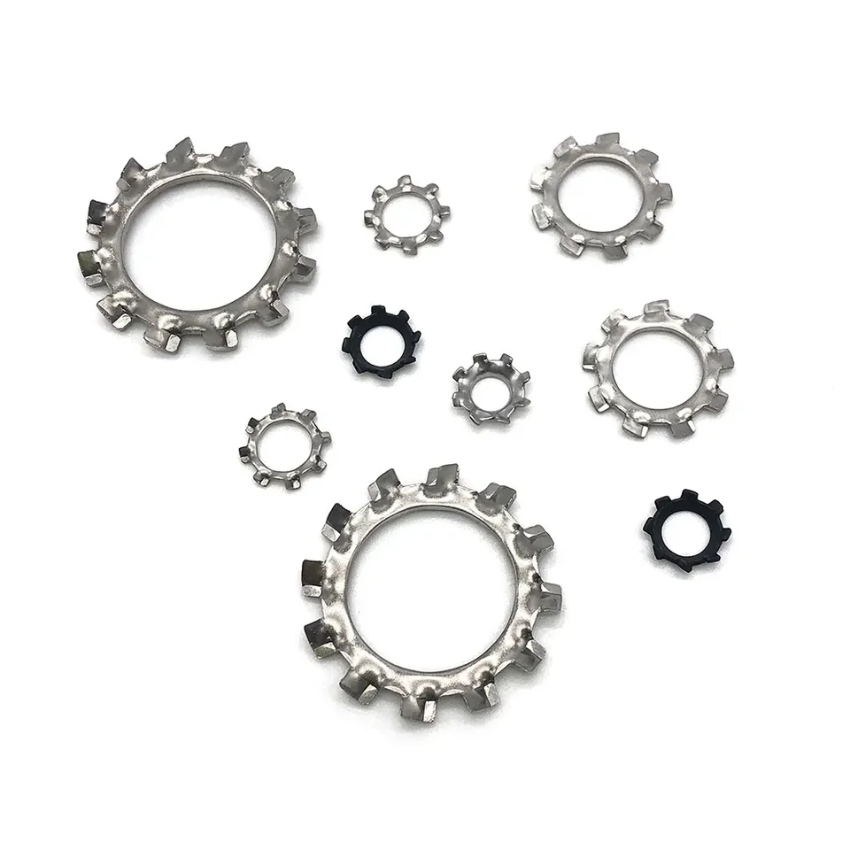 Arruela de pressão em liga de aço material de grau 410, aço inoxidável, arruela de pressão zincada 9