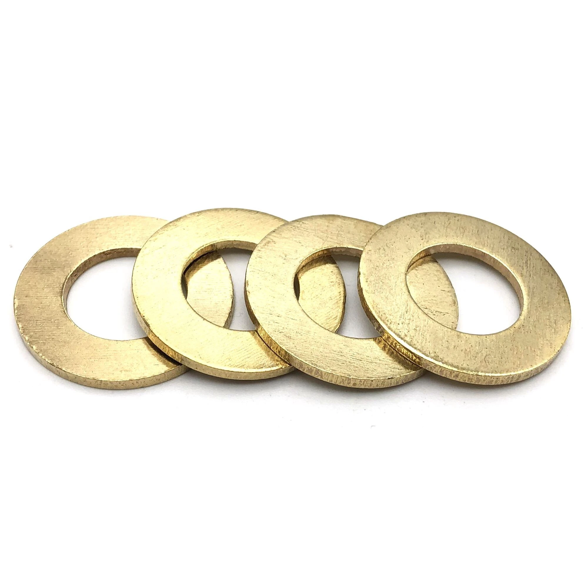 Wholesale din125 din433 round copper flat thin washers brass shims 1