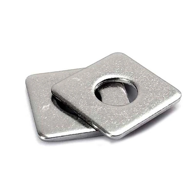 Rondelles carrées à cale plate Din436 1