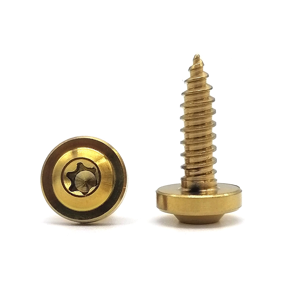 Fasteners Manufacturer Custom Grade 5 Titanium Motorcycle Screw 1