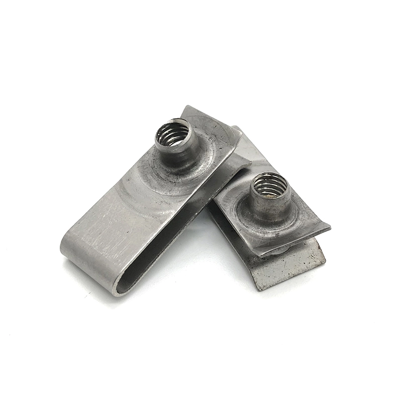 China fasteners galvanized spring steel U Shaped speed nut clip M4 M6 M10 u clip nut 1