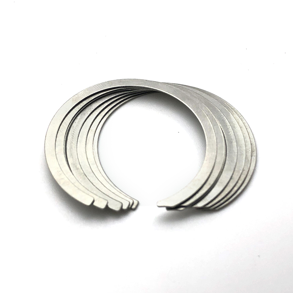 Stainless steel carbon steel circlip nickel plated C type Retaining Rings Manufacturers 2