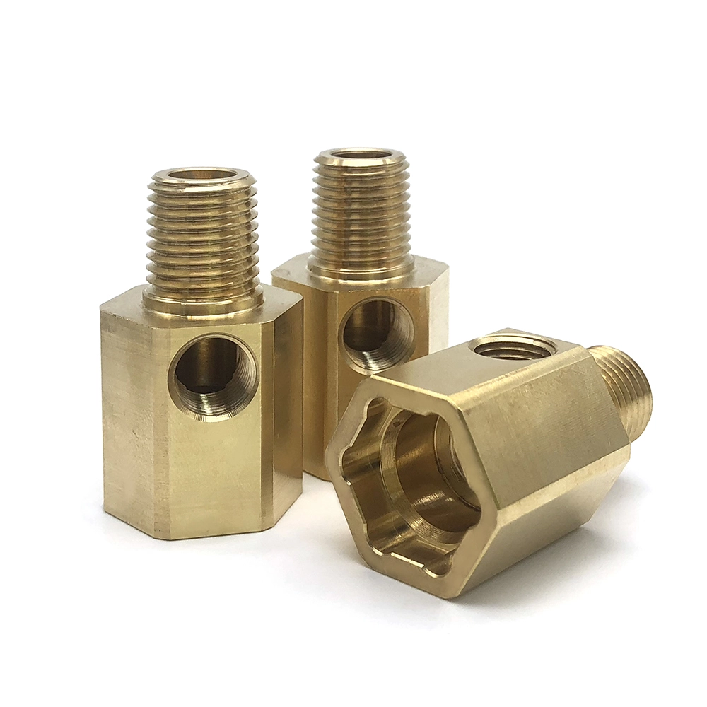 Custom cnc lathe machining part copper/brass spare part CNC turned parts Precision screws 1