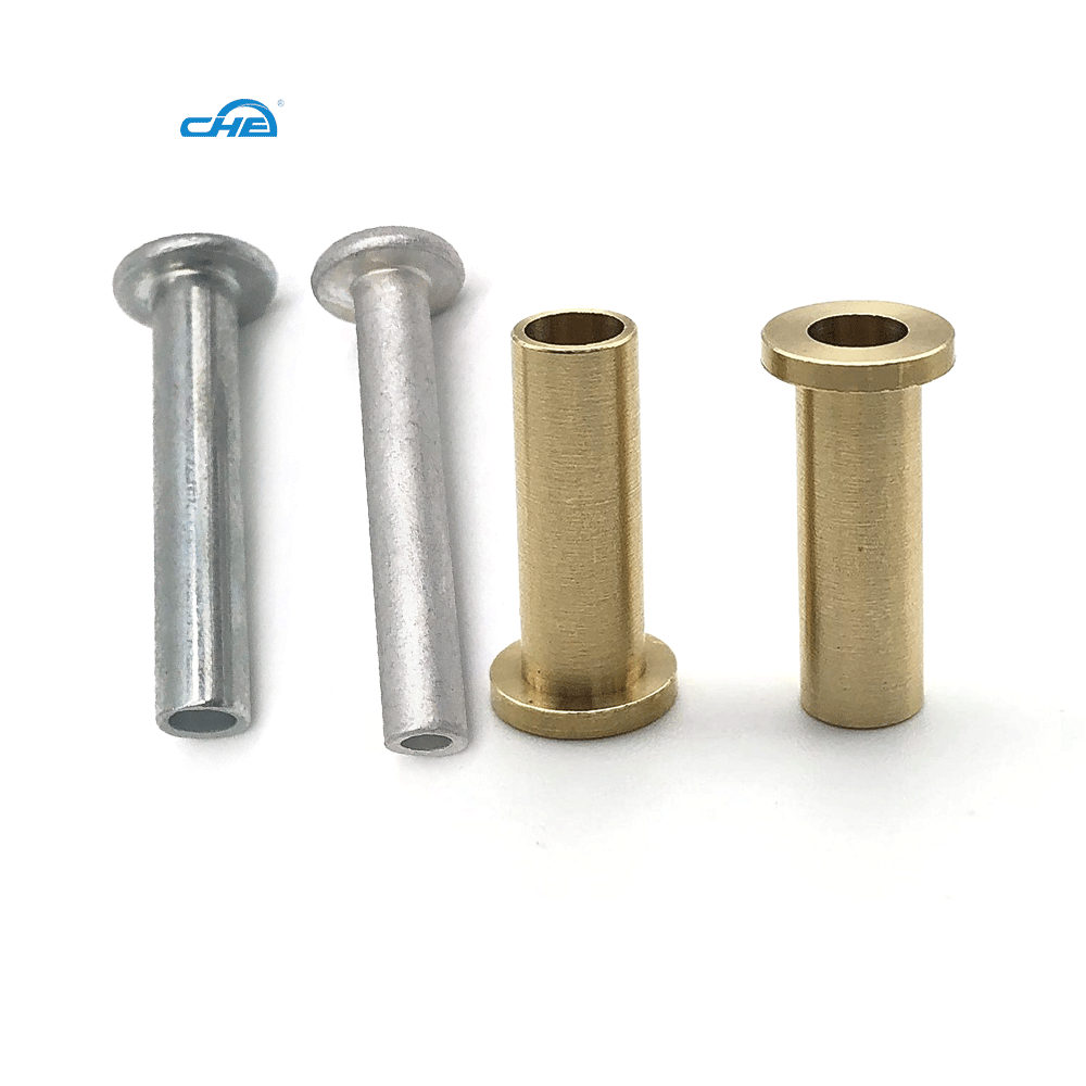 Rebite tubular de cabeça redonda de aço inoxidável 304 rebites tubulares ocos sortidos por atacado 3