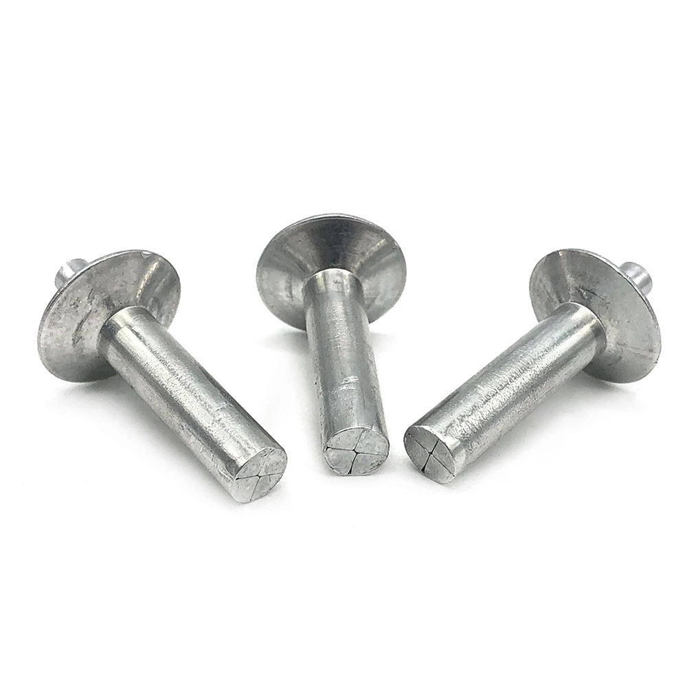 China supply custom aluminum countersunk head drive pin rivet 1
