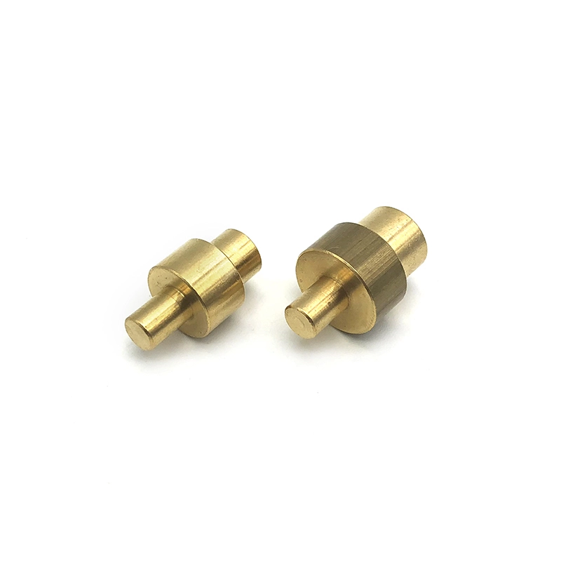 China wholesale custom high precision brass double dowel pin locating cnc turning copper dowel pin 1