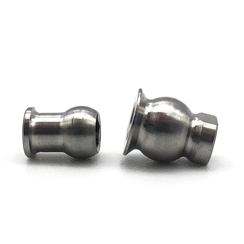 Accesorios de coche de control remoto, piezas de amortiguador de coche, tornillo de cabeza de bola, varilla de tracción, casquillo de tornillo de tuerca de bola 1