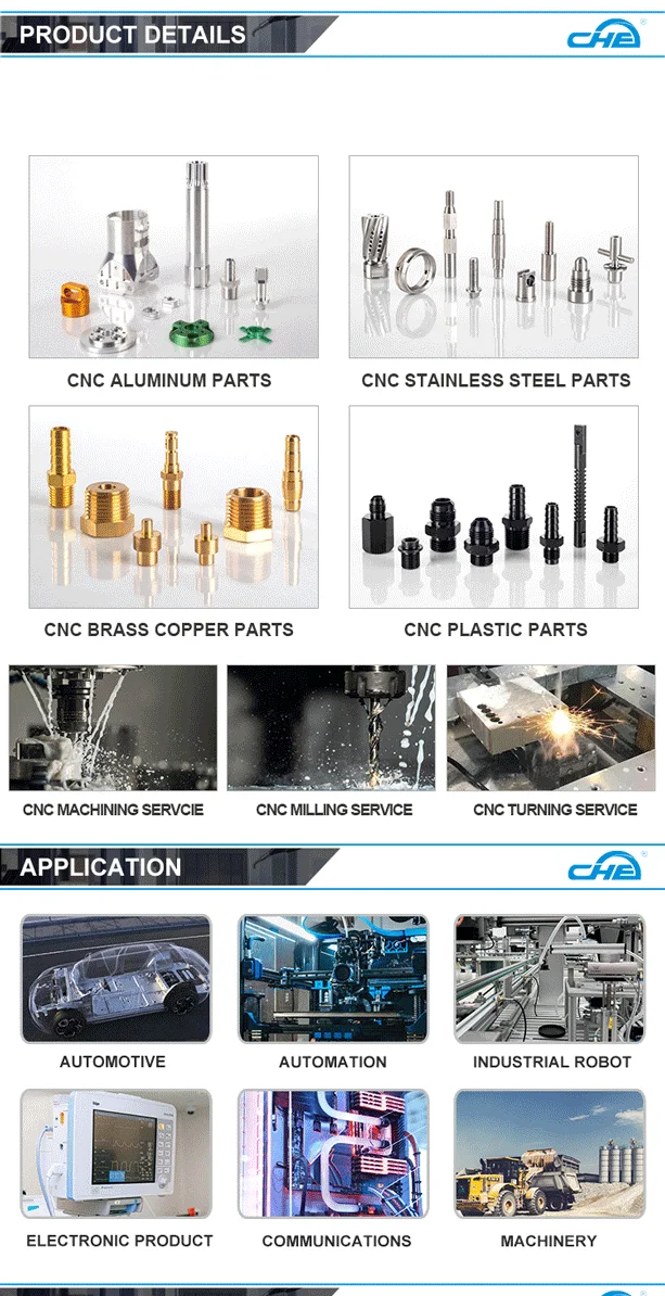 5 축 알루미늄 Cnc 가공 부품 Cnc 회전 부품 9