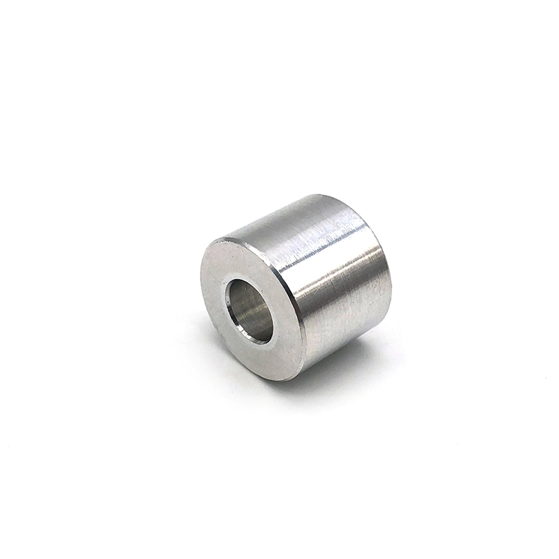 China CNC-Bearbeitung Autoersatzteile Motorwellenbuchse kundenspezifische 12 mm 15 mm Flansch-Gewindehülse Gusseisen-Edelstahlbuchse 1