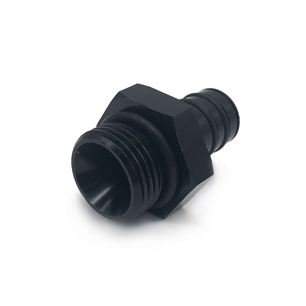 Adaptador de manguera de tubo de línea de combustible con junta tórica de ajuste métrico 2