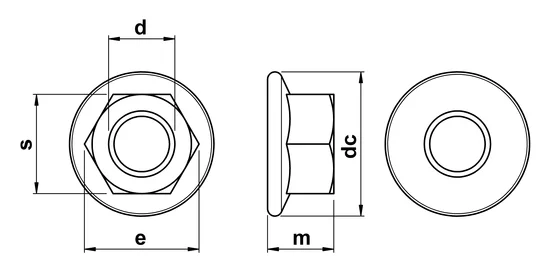 DIN985 M3 M6 M8 ナイロン ロック ナット 4.8 電流を通された六角ナイロン インサート六角ロック ナット 6
