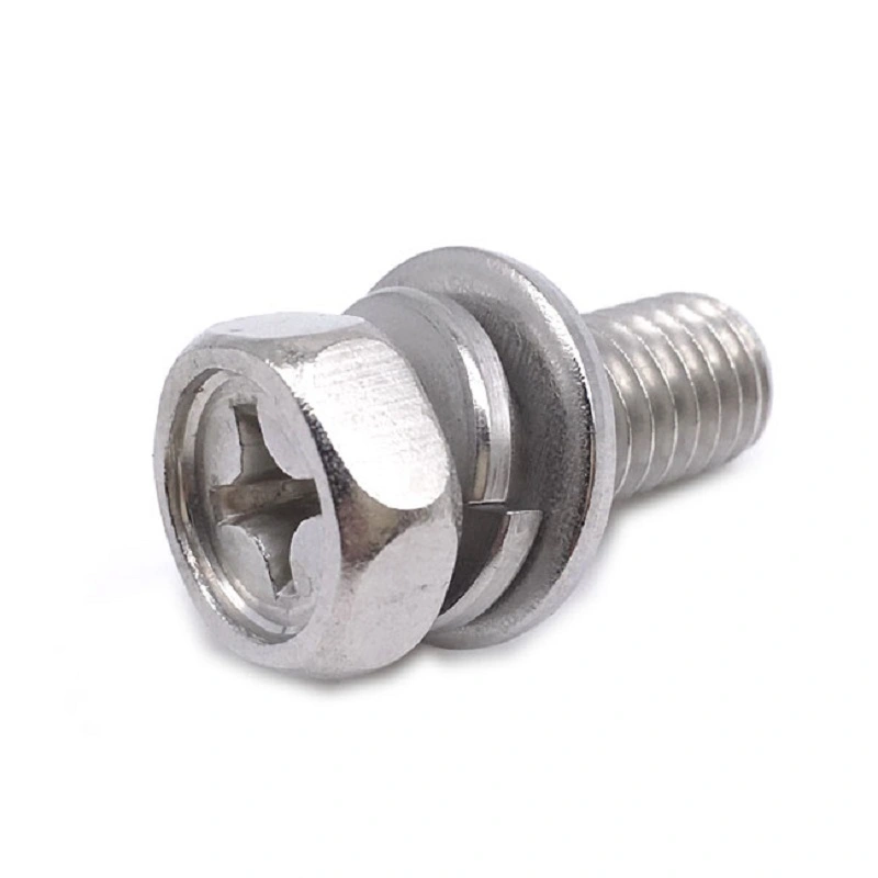 pan head combination machine screw with lock washer 1