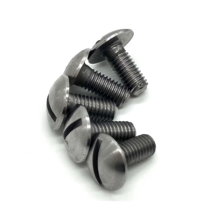 Tornillo de máquina de cabeza ranurada 304 ss 1