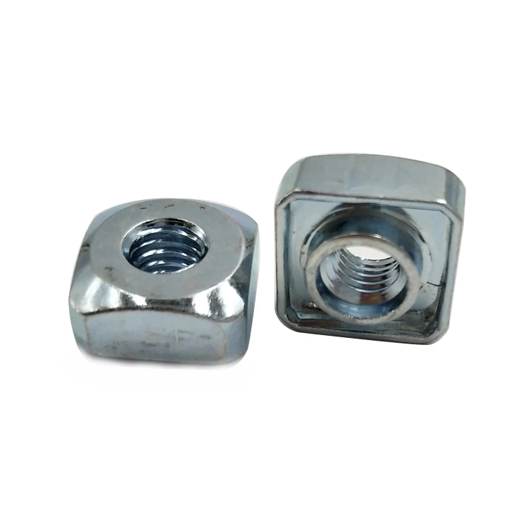 High Quality Custom Stainless Steel M2 M3 Square Weld Nut Square Threaded Insert 10