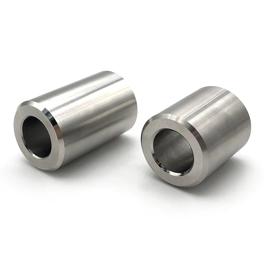Custom auto parts steel bearing bushing flanged Oilless sleeve bushing 7