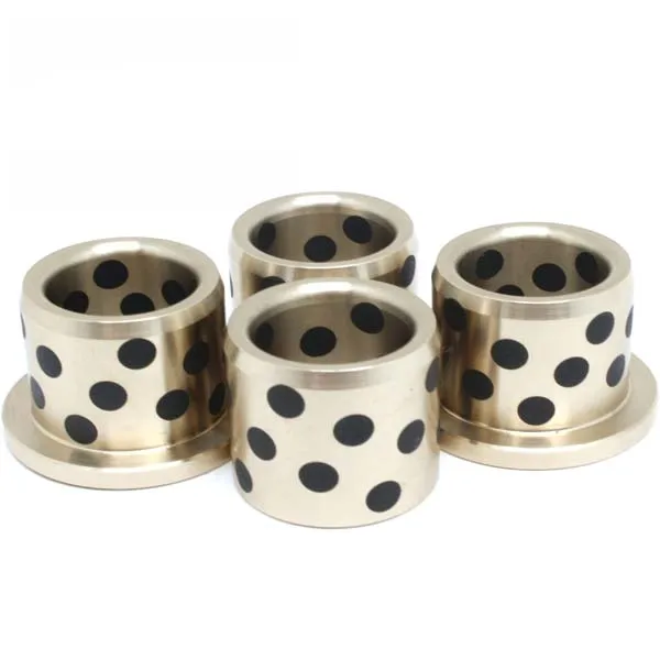 Custom auto parts steel bearing bushing flanged Oilless sleeve bushing 11