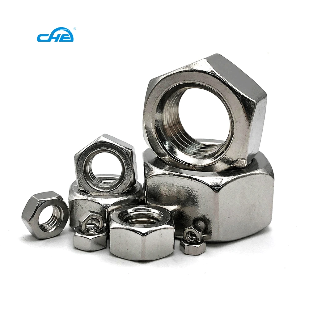 High Quality Screws And Nuts Stainless Steel Hex Nut M3 M4 M12 Nut 1