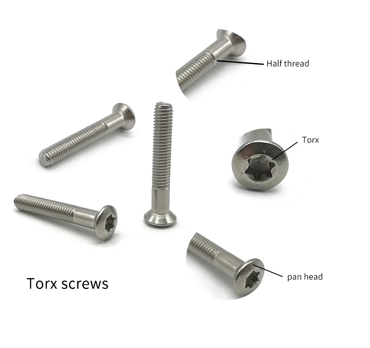 Parafusos de soquete parafuso de soquete de cabeça de aço inoxidável 8