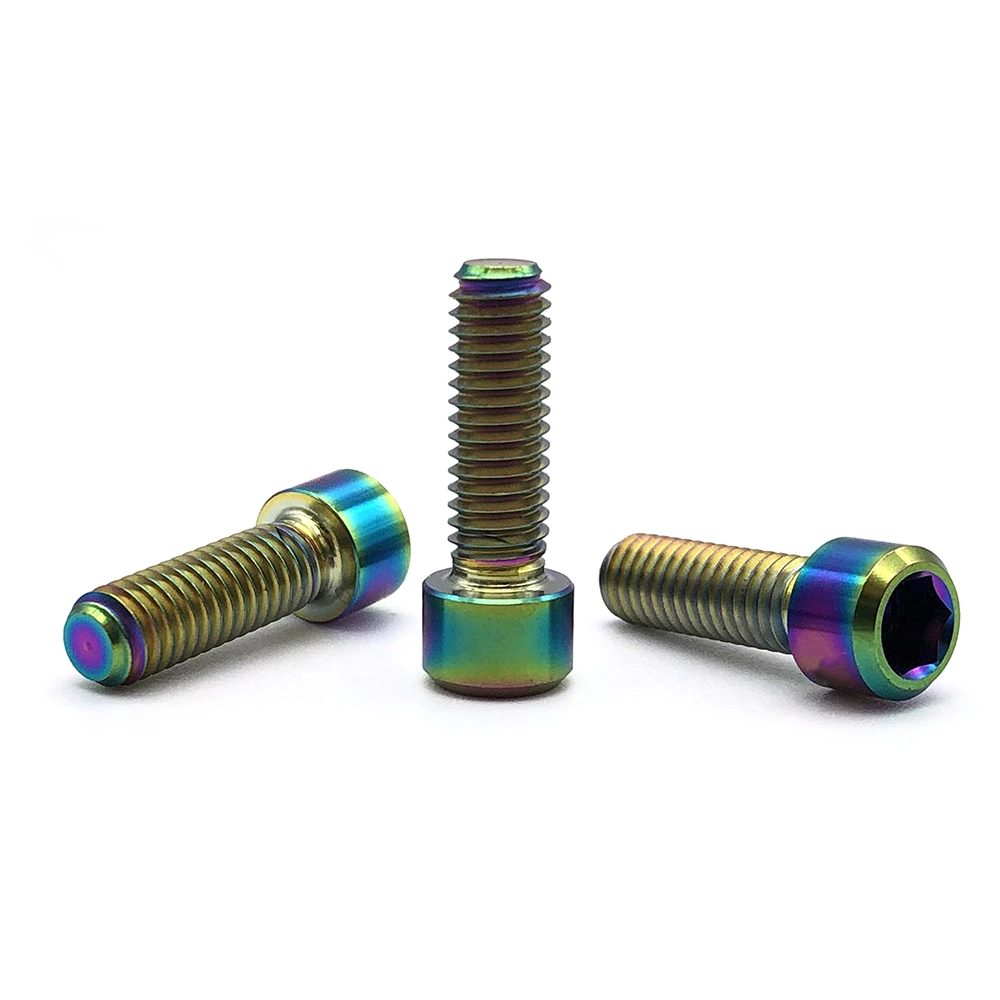 Titanium Screws China Fasteners Manufacturer Motorcycle Screw Titanium Bike Bolts 1