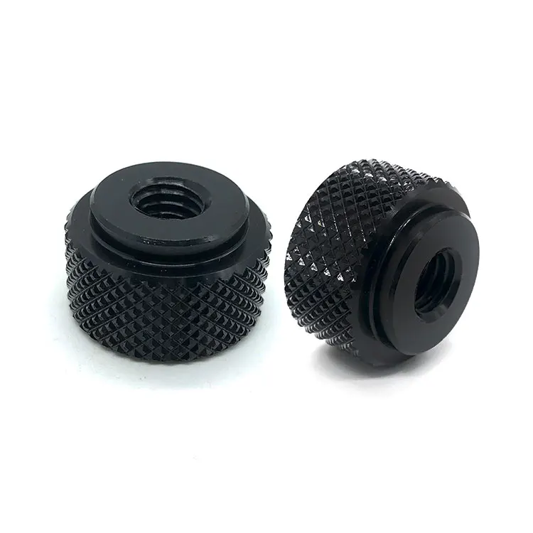 황동 널링 너트 고품질 맞춤형 m4 널링 썸 너트 9