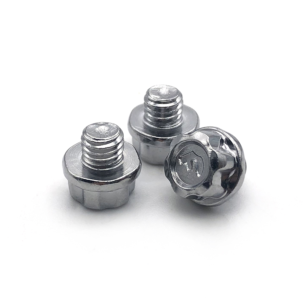 Fornecimento de parafusos de flange sextavados de cabeça torx de aço inoxidável personalizados Parafusos de flange especiais 2