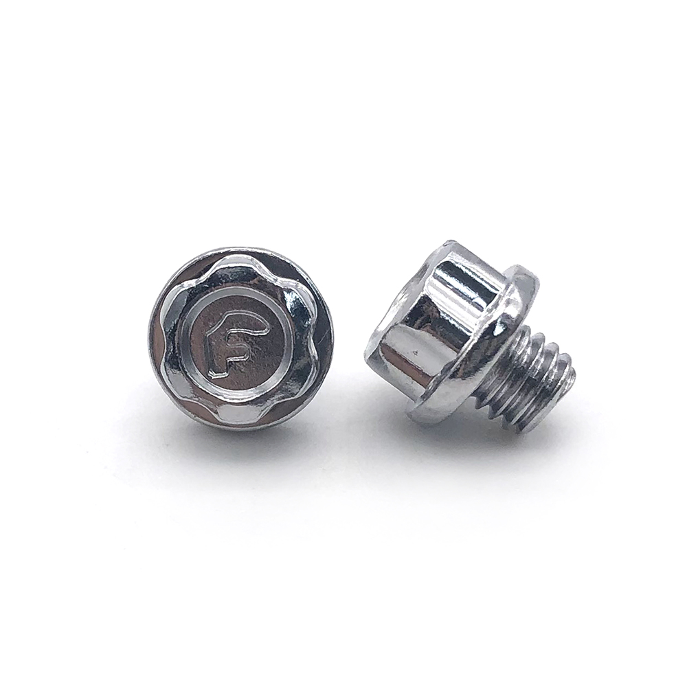 Fornecimento de parafusos de flange sextavados de cabeça torx de aço inoxidável personalizados Parafusos de flange especiais 3