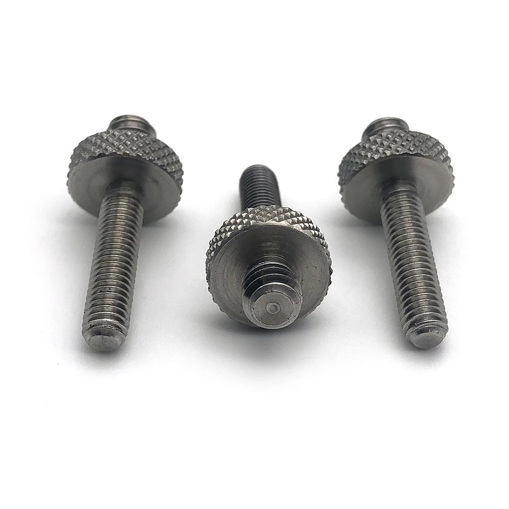 Wholesale Custom Stainless steel galvanized studs knurled threaded screws 1