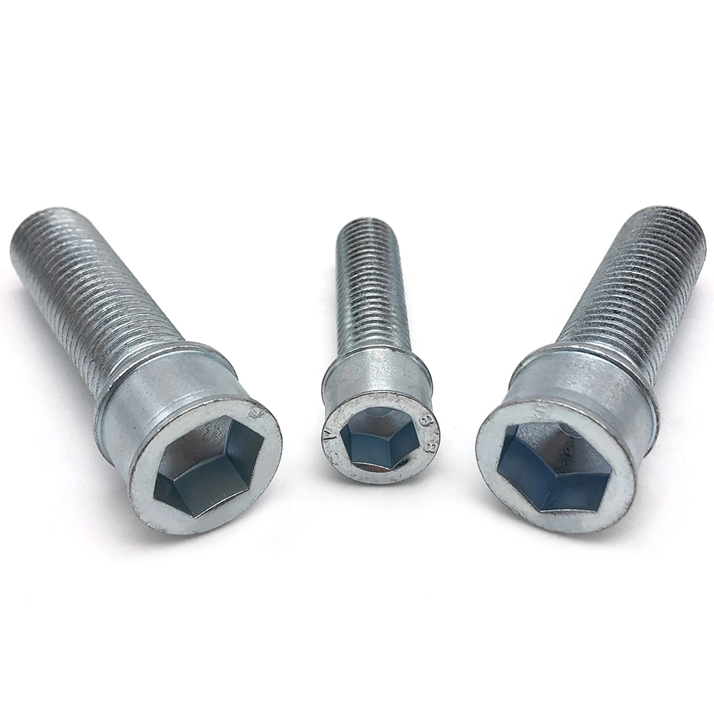 Custom Carbon Steel bule zinc plated socket head Screws 1