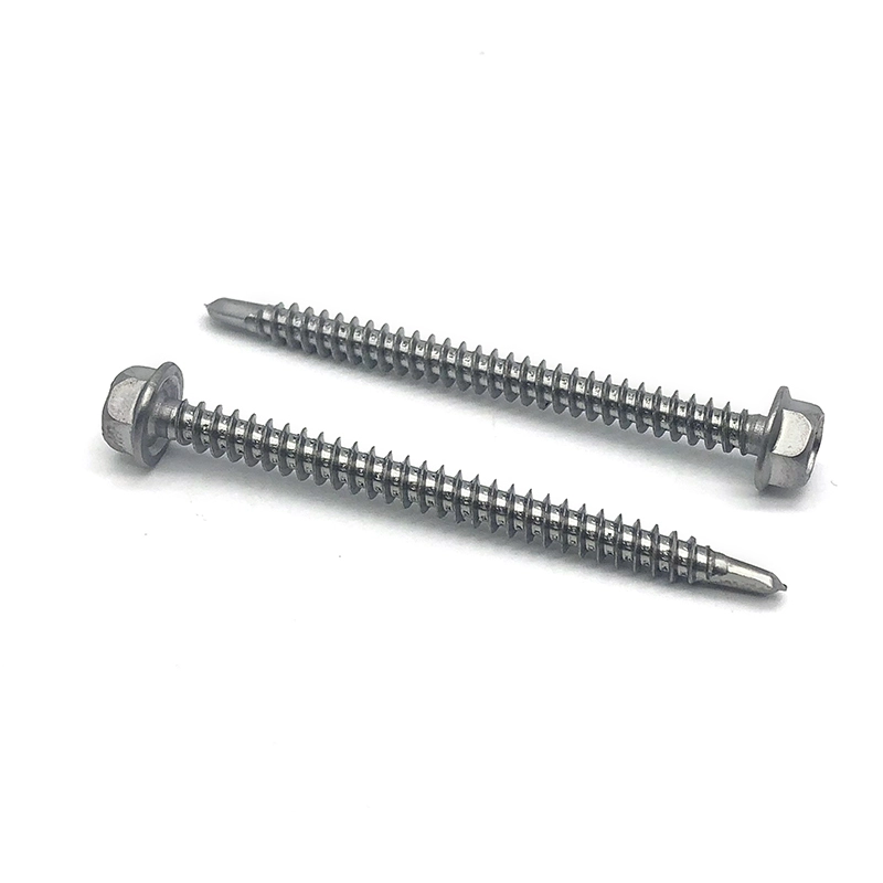 China manufacturing Phillips hex flange drilling screw 1