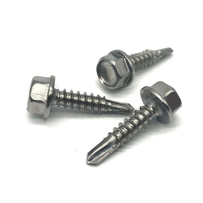tornillo taladradora cabeza hexagonal con brida métrica 2