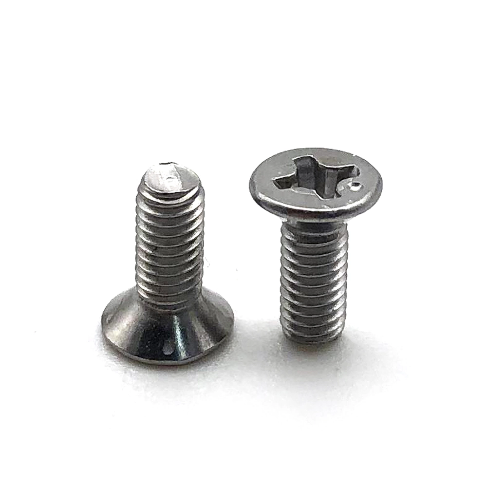 Countersunk Head SS410 Cross Drive Philips Flat Head Machine Screws 1