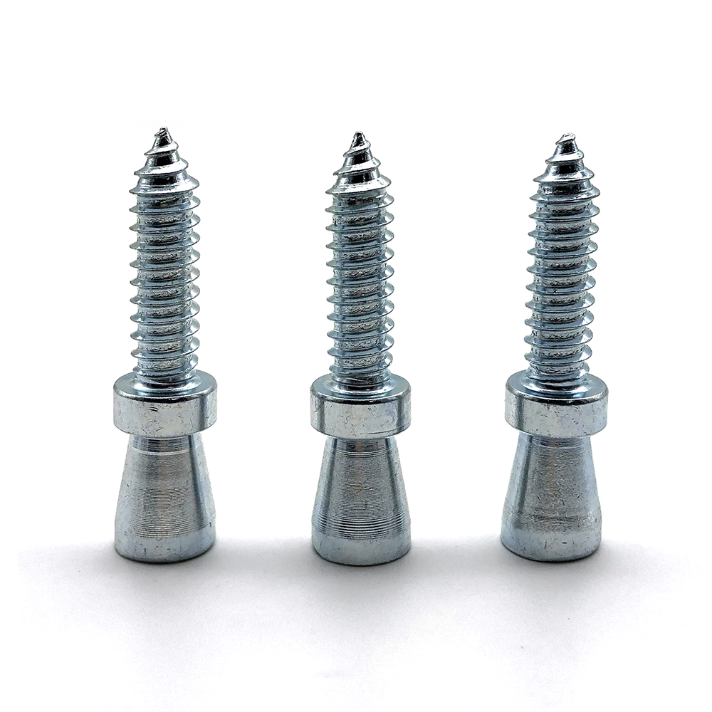 Tornillos autorroscantes de cabeza cilíndrica cónica de zinc de acero personalizados 3