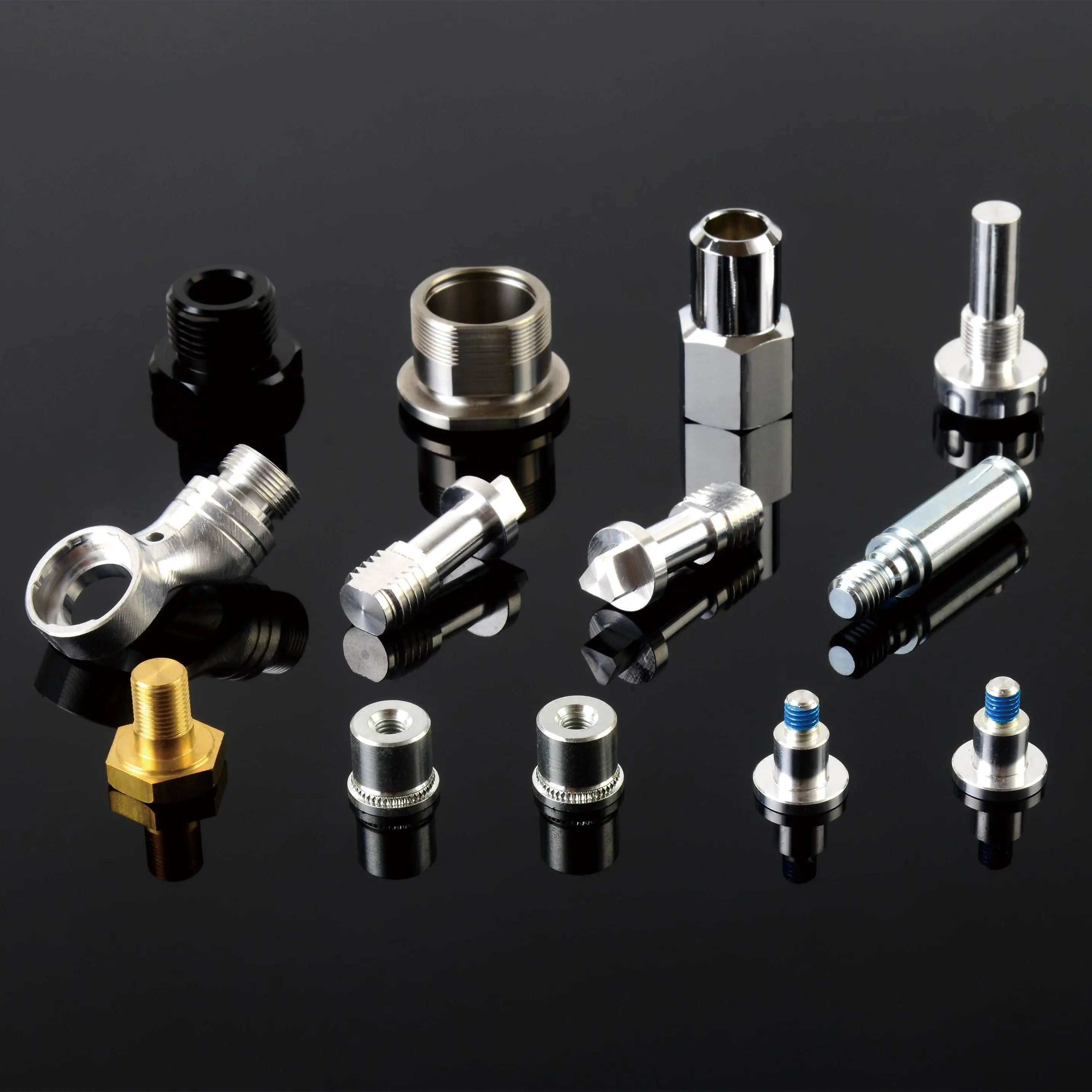 Customized Brass Turned Parts CNC Machining Precision Lathe Copper Parts 1