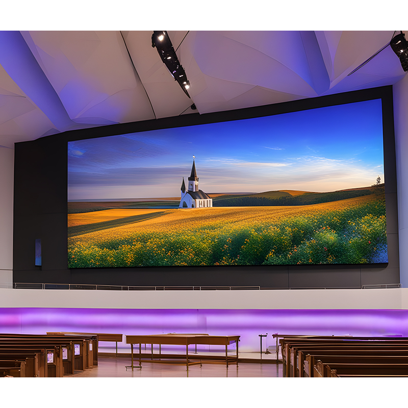Lecede 4K HD LED-Videoanzeige P2,5 mm Videowand-LED-Innenbildschirm 2