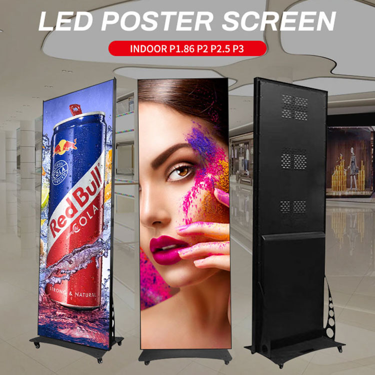 P1.53 P1.8 P2 P2.5 Vollfarbige wasserdichte Werbung Outdoor Indoor Videowand LED-Bildschirmanzeige LED-Plakatanzeige 2