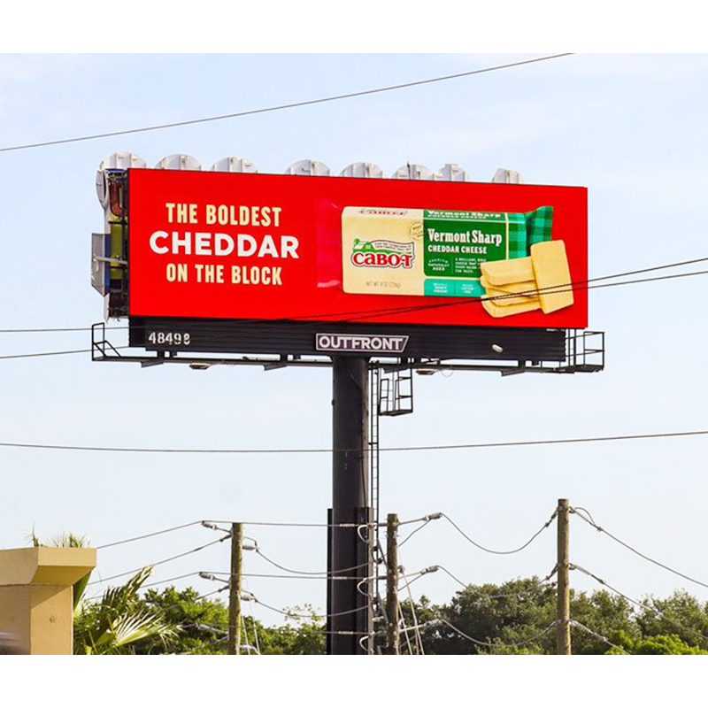 Sistema de publicidad exterior personalizado Lecede con pantalla LED para iglesias comunitarias y parques. 2