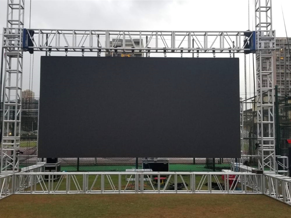4m x 3m LED 화면 패널 배경 턴키 완전 시스템 6