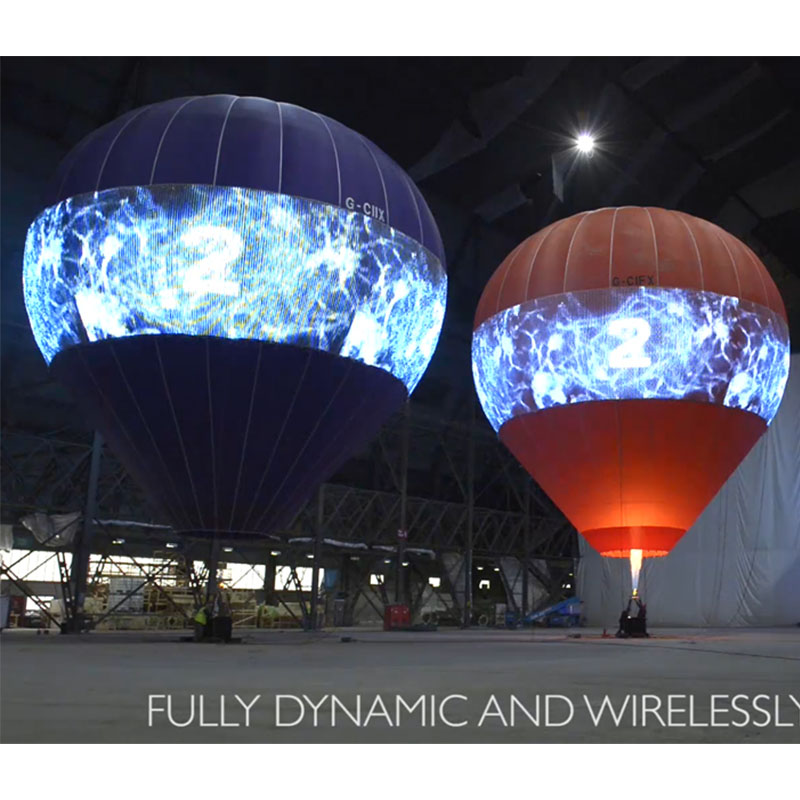 Pantalla de publicidad LED de Sphere Sphere HD P1.8 P2 P2.5 6