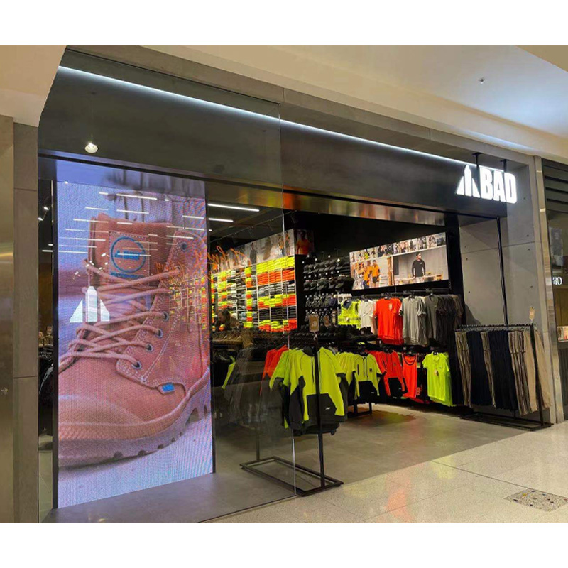 Pantalla de publicidad de panel LED transparente para KTV/Nightbar/Competing Mall 5