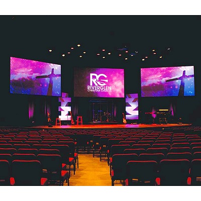 Lecede Indoor COB Fixed Led P1.2 1.5 P1.8 4K Smd Video Wall Panel Großer Cinema Studio 16:9 LED-Bildschirm 5