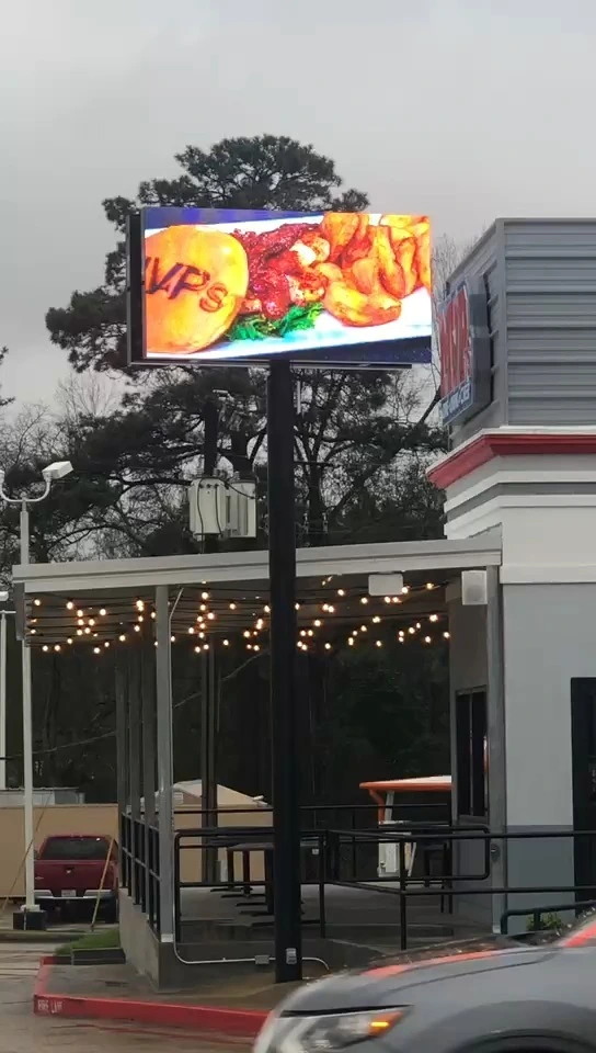 P4 P6 P8 P10 Outdoor Wasserdicht Energie Sparen Hohe Helligkeit Elektronische Schild Digitale Werbung Bildschirm Led Video Display 1